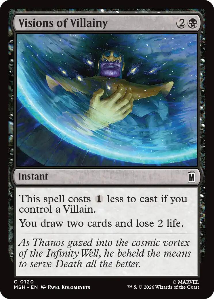 Visions of Villainy – Marvel Super Heroes (Magic: The Gathering)