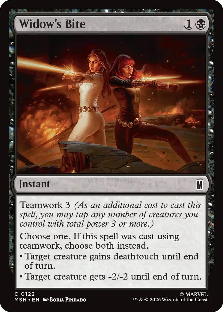 Widow's Bite – Marvel Super Heroes (Magic: The Gathering)