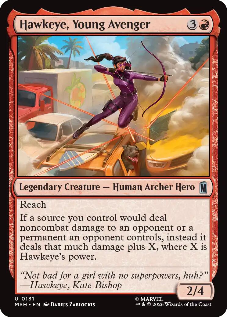 Hawkeye, Young Avenger – Marvel Super Heroes (Magic: The Gathering)