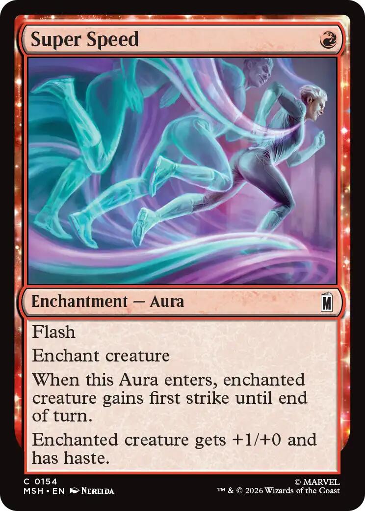 Super Speed – Marvel Super Heroes (Magic: The Gathering)