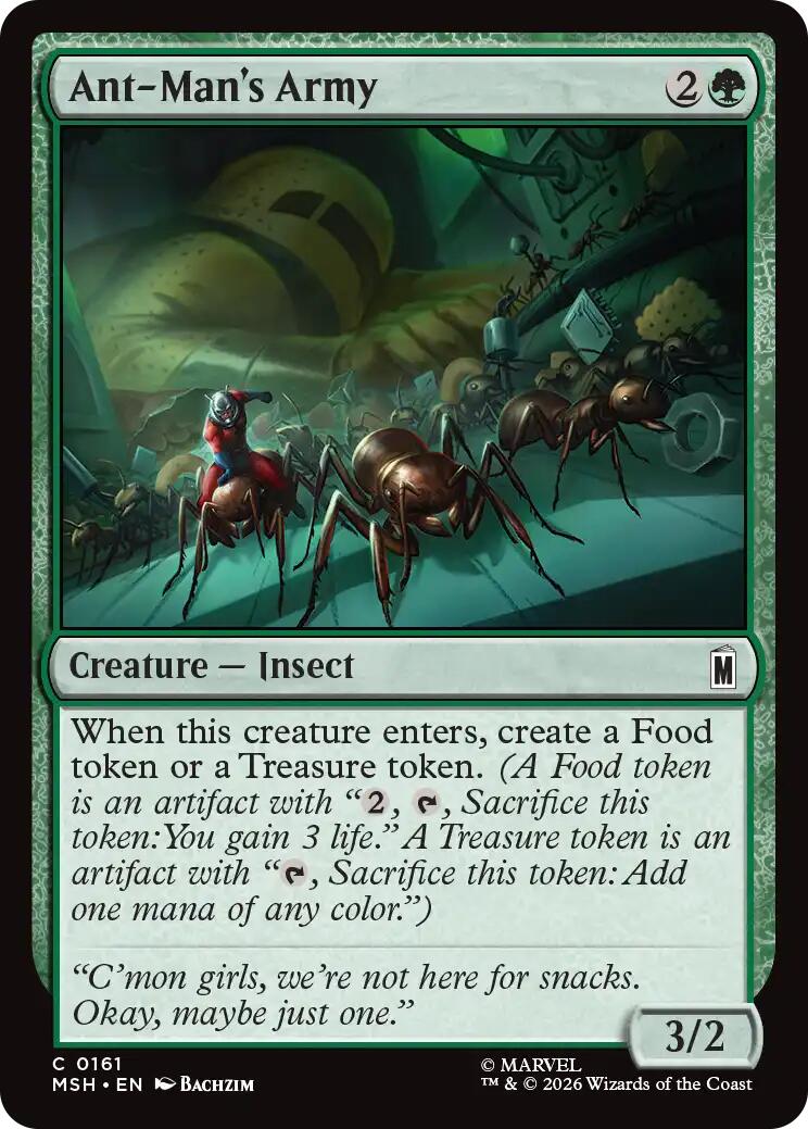 Ant-Man's Army – Marvel Super Heroes (Magic: The Gathering)
