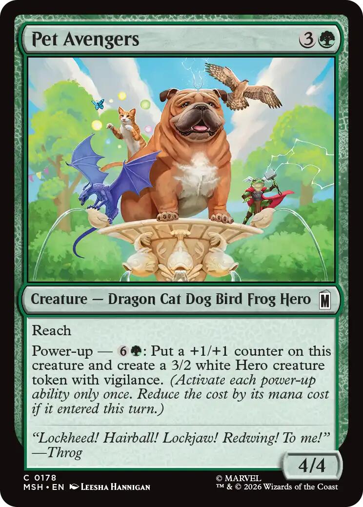 Pet Avengers – Marvel Super Heroes (Magic: The Gathering)