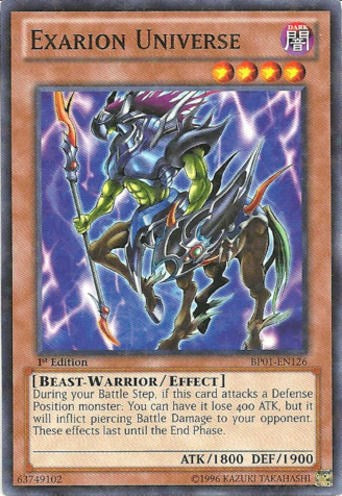 Exarion Universe (Starfoil) – Battle Pack: Epic Dawn (YuGiOh)