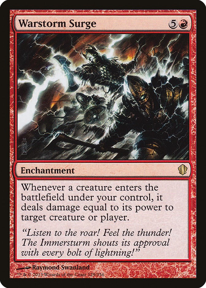Warstorm Surge – Commander 2013 (Magic: The Gathering)