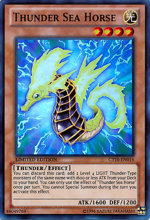 Thunder Sea Horse – 2013 Collectors Tins (YuGiOh)