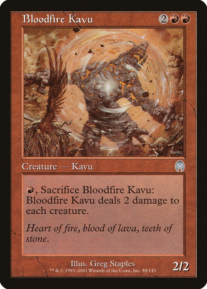 Bloodfire Kavu – Apocalypse (Magic: The Gathering)