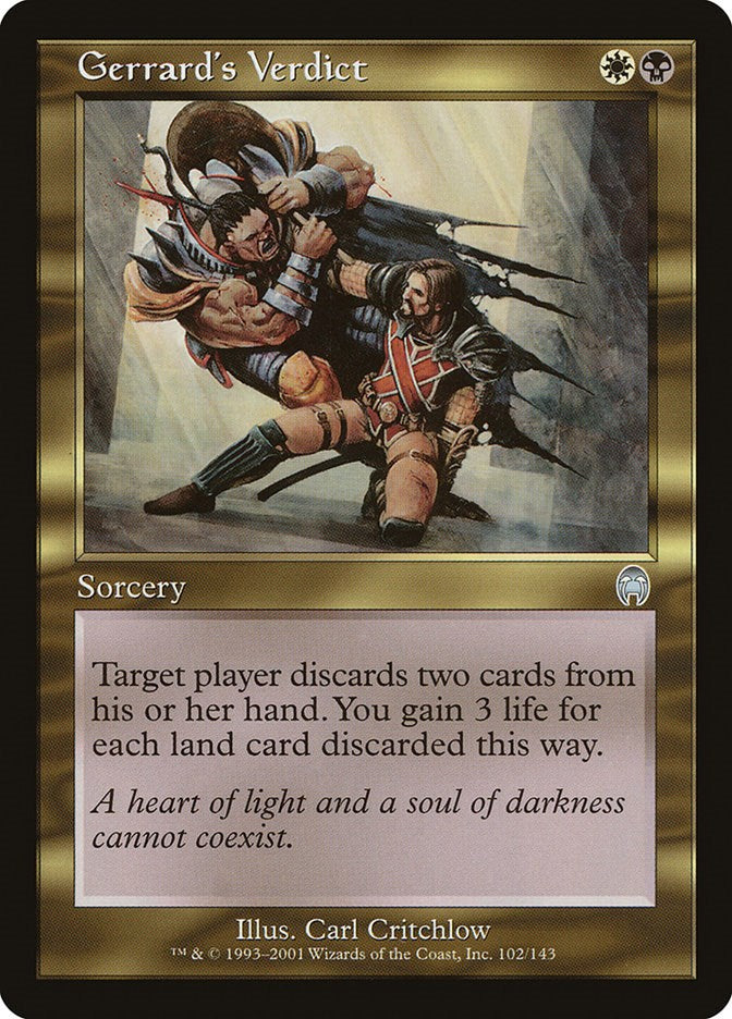 Gerrard's Verdict – Apocalypse (Magic: The Gathering)