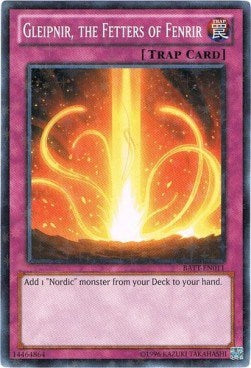 Gleipnir, the Fetters of Fenrir (Starfoil) – Battle Pack Tournament Prize Cards (YuGiOh)