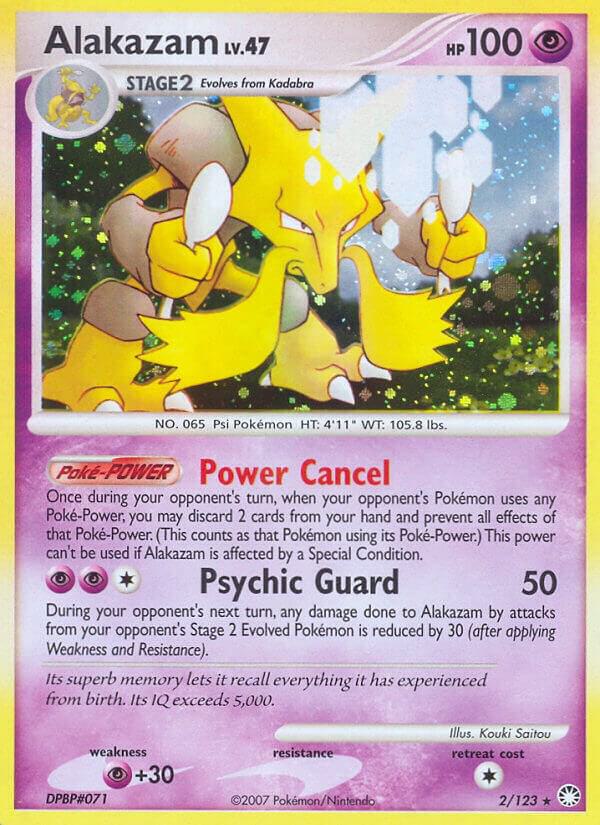 Alakazam - Mysterious Treasures #2/123 - Reverse Holofoil - Near Mint