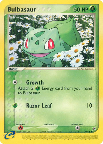 Bulbasaur - EX Team Magma vs Team Aqua #39/95 - Lightly Played