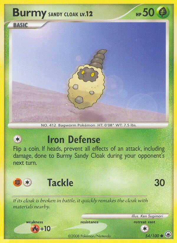 Burmy Sandy Cloak – Majestic Dawn (Pokemon)