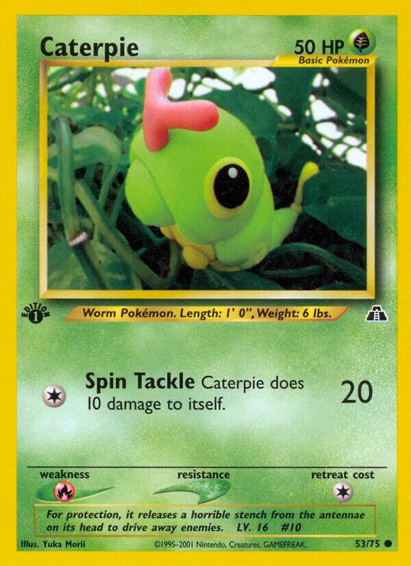 Caterpie - Neo Discovery #53/75 - Near Mint