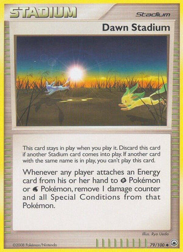 Dawn Stadium - Majestic Dawn #79/100 - Reverse Holofoil - Lightly Played