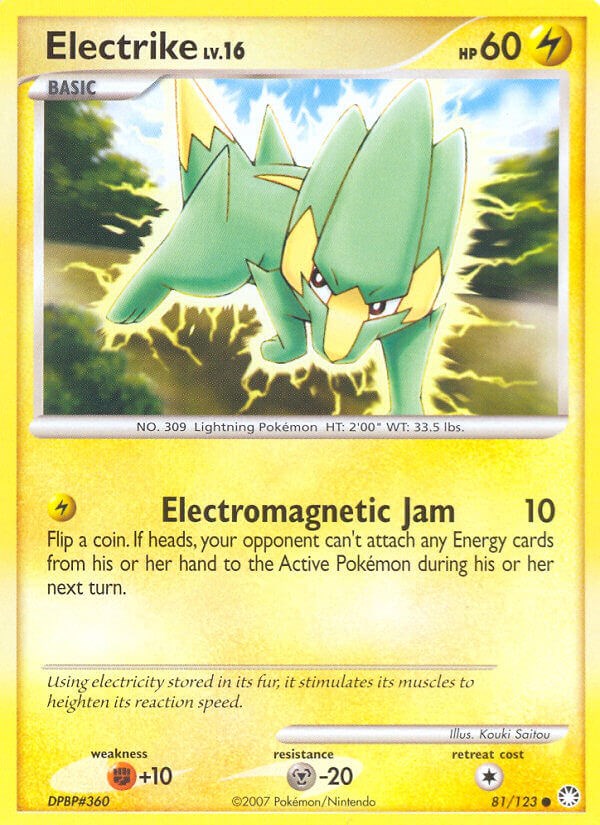 Electrike – Mysterious Treasures (Pokemon)