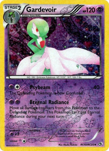 Gardevoir - Legendary Treasures: Radiant Collection #RC10/RC25 - Holofoil - Moderately Played