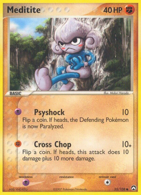 Meditite – EX Power Keepers (Pokemon)