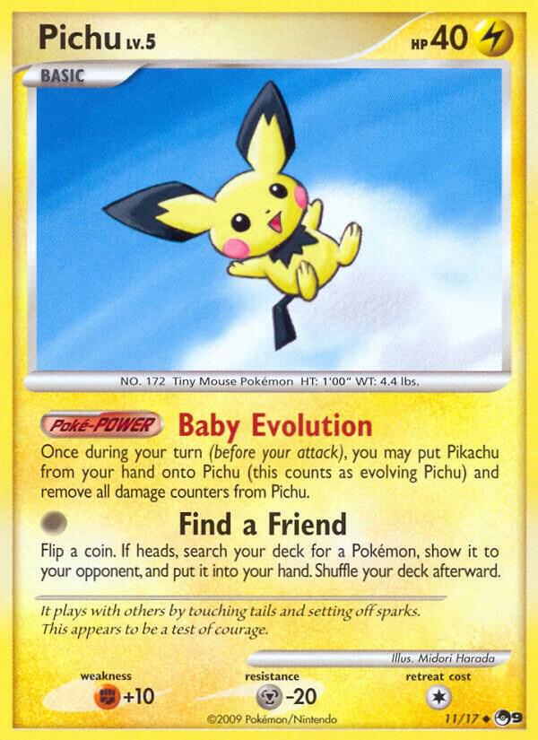 Pichu - POP Series 9 #011/017 - Lightly Played