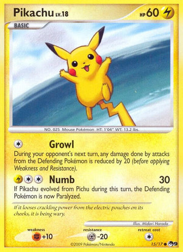 Pikachu - POP Series 9 #015/017 - Lightly Played