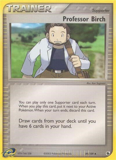 Professor Birch – EX Ruby and Sapphire (Pokemon)