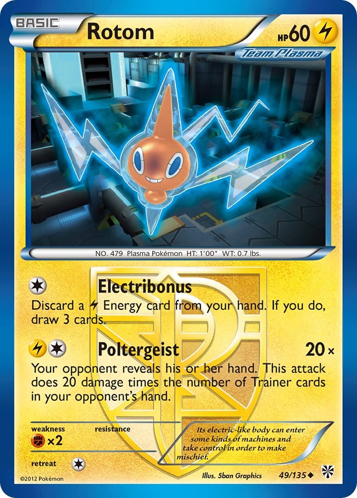 Rotom (Team Plasma) – Plasma Storm (Pokemon)