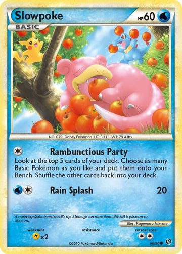 Slowpoke - Undaunted #66/90 - Lightly Played