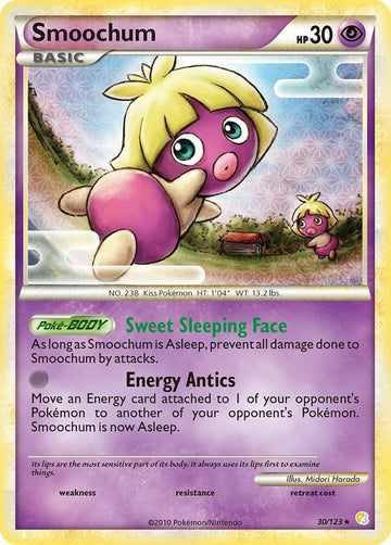 Smoochum - HeartGold SoulSilver #30/123 - Damaged