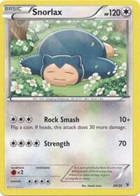 Snorlax - Kalos Starter Set #26/39 - Near Mint