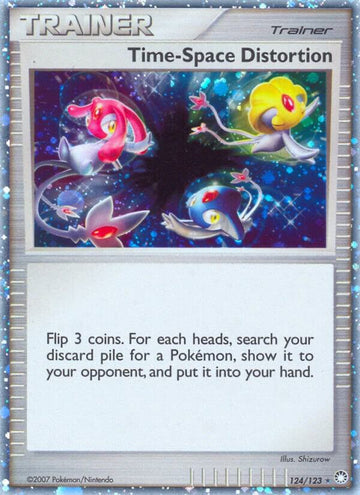 Time-Space Distortion - Mysterious Treasures #124/123 - Holofoil - Lightly Played