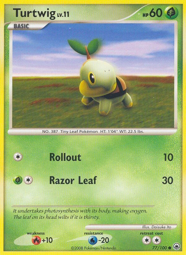 Turtwig (77) – Majestic Dawn (Pokemon)