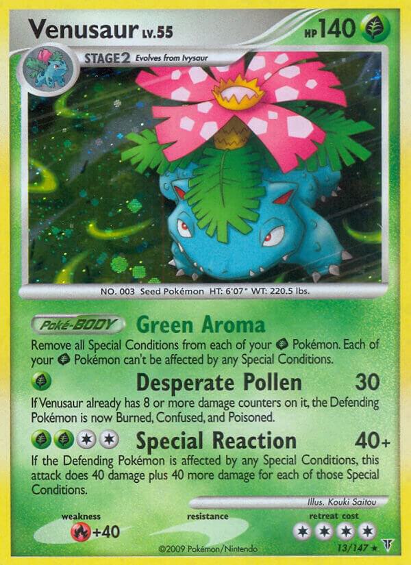 Venusaur - Supreme Victors #13 - Holofoil - Lightly Played