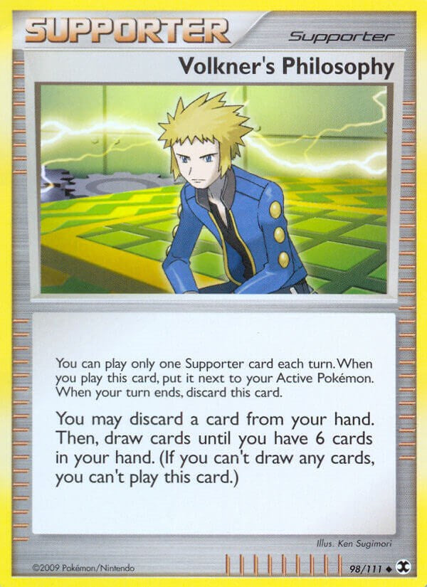 Volkner's Philosophy – Rising Rivals (Pokemon)