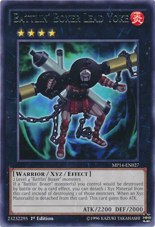 Battlin' Boxer Lead Yoke – 2014 Mega-Tins Mega Pack (YuGiOh)