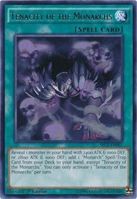 Tenacity of the Monarchs – Secrets of Eternity (YuGiOh)