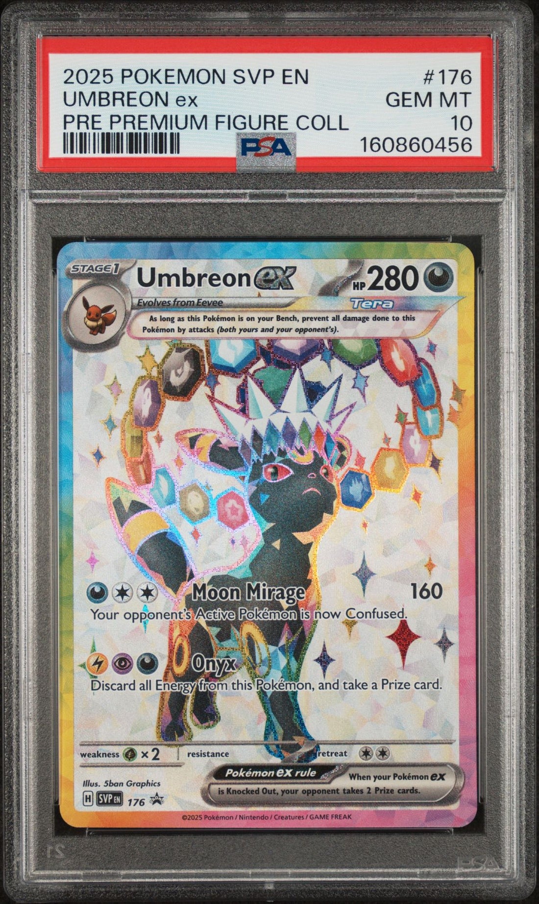 Umbreon ex (Premium Figure Collection Promo) - SV Black Star Promo #176