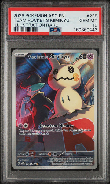 Team Rocket's Mimikyu IR - Ascended Heroes #238